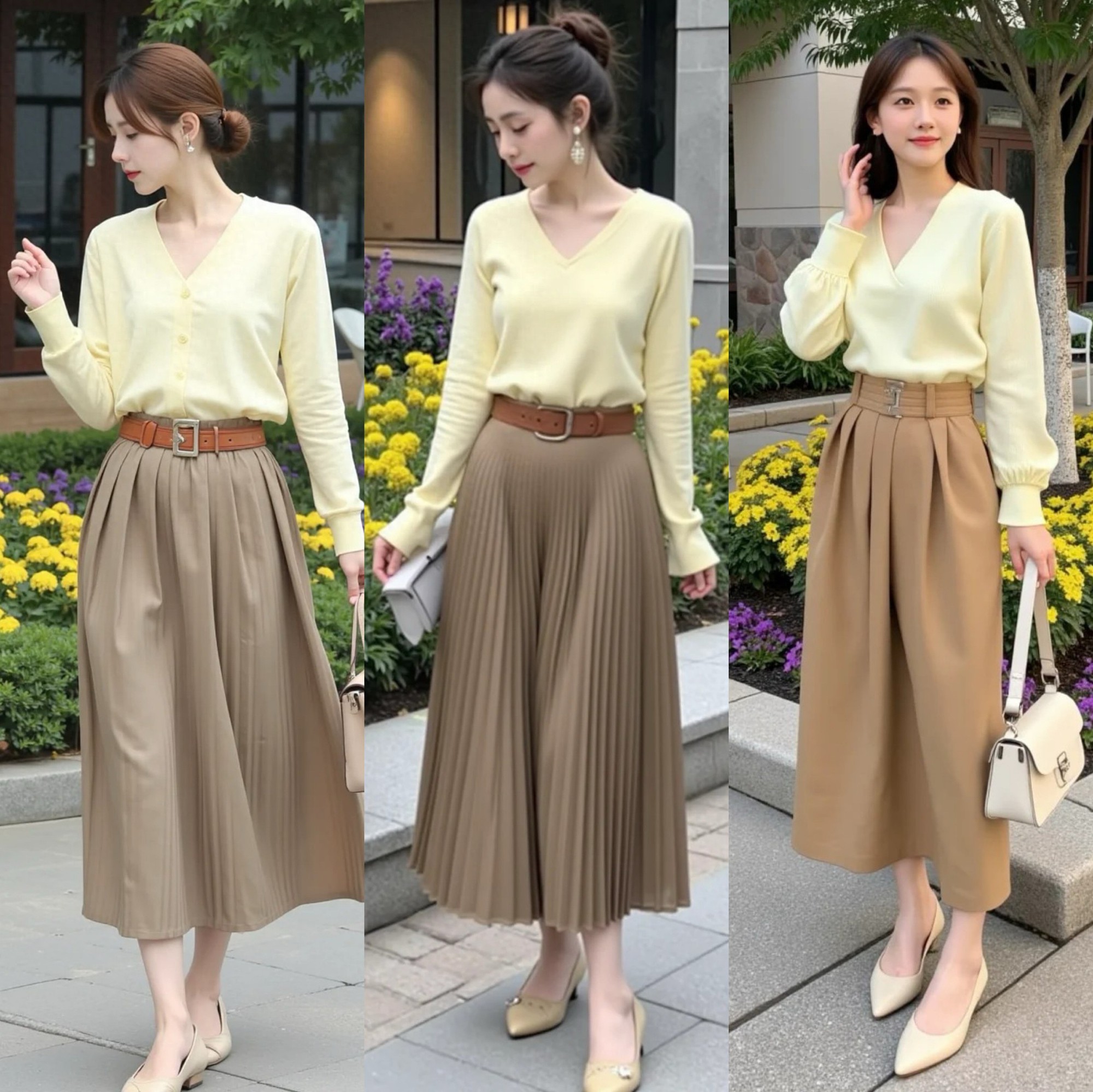 “Chân váy kaki” - món đồ cao cấp giúp phụ nữ U30+ thay đổi khí chất chỉ trong tích tắc- Ảnh 1.