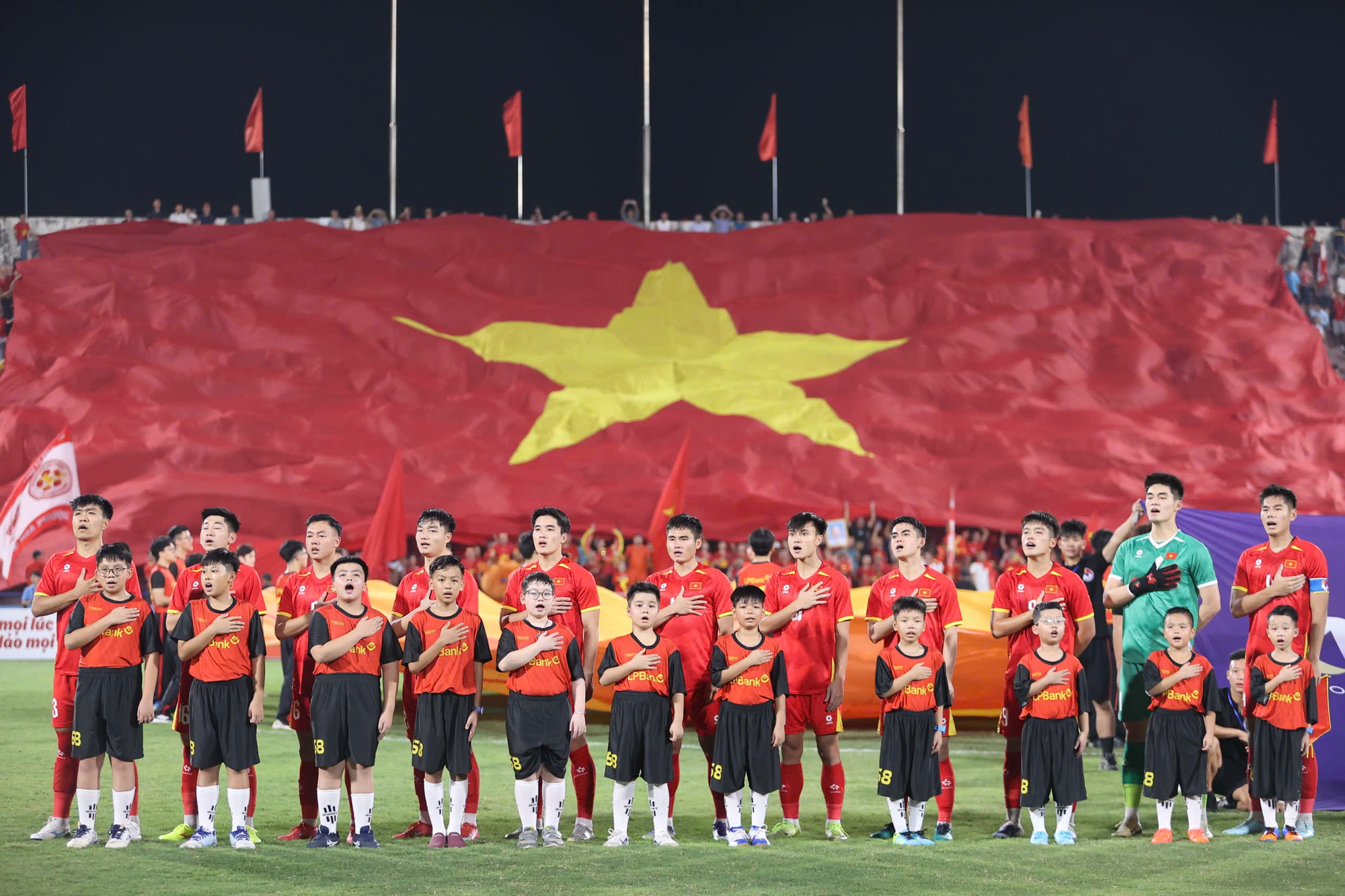 Ảnh: Hotboy Thanh Nhàn ghi bàn duy nhất, U23 Việt Nam hiên ngang vào VCK U23 châu Á- Ảnh 10.
