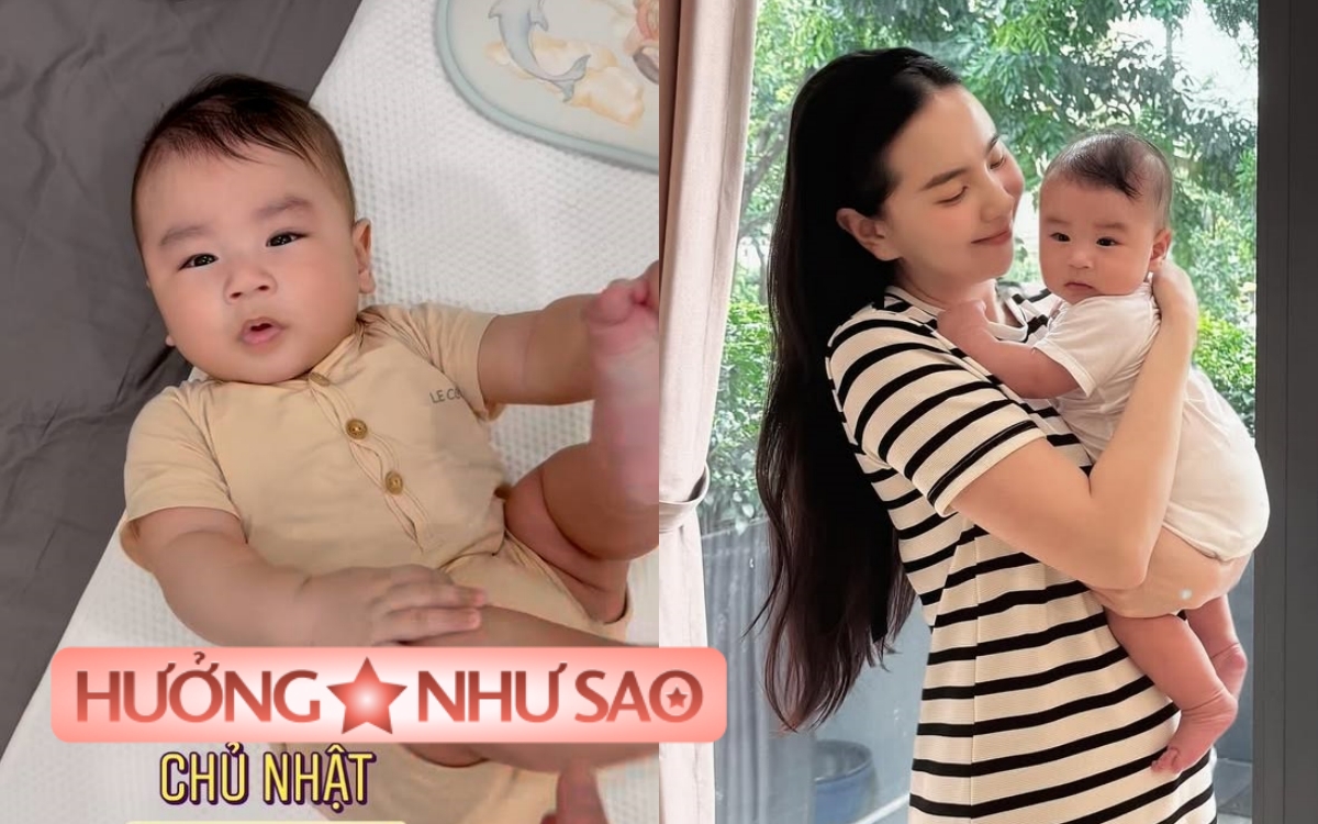 Cho con tập thể thao mỗi sáng, MC Mai Ngọc nhờ cậy tới 1 thứ siêu mát để khỏi lo mồ hôi- Ảnh 1.