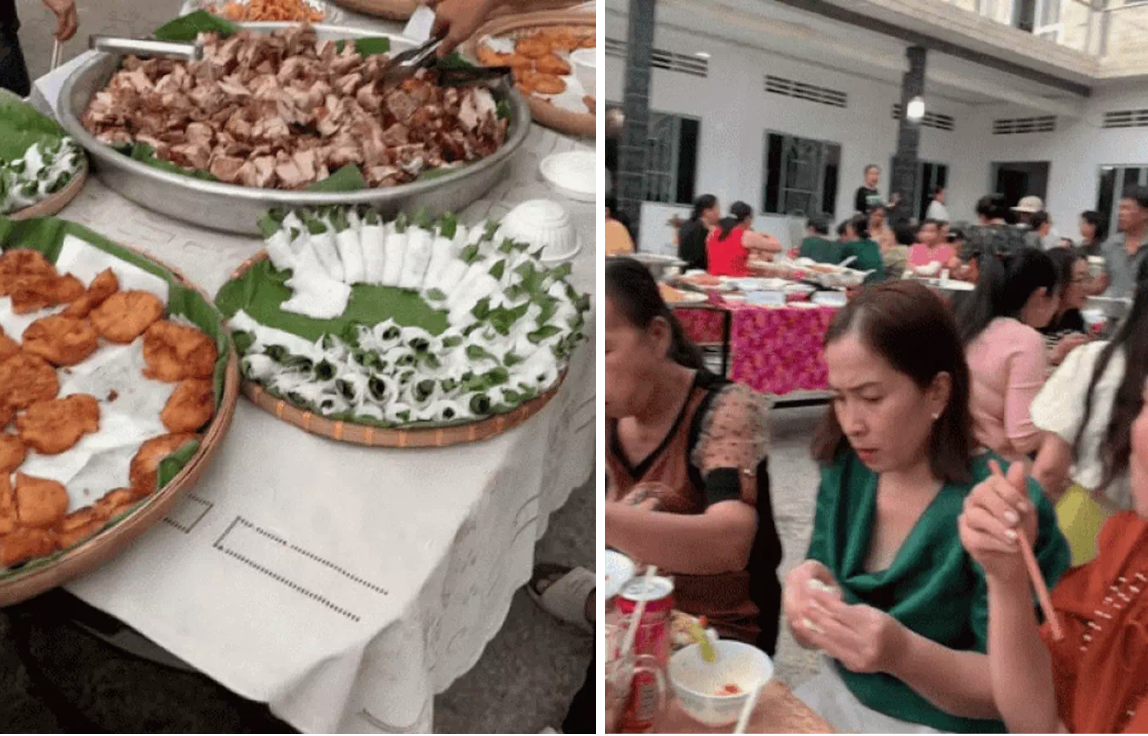 Đám giỗ miền Tây "lên đời" thành tiệc buffet: Bàn tiệc dài như quầy tại nhà hàng, món nào cũng xịn khiến ai cũng bất ngờ- Ảnh 5.