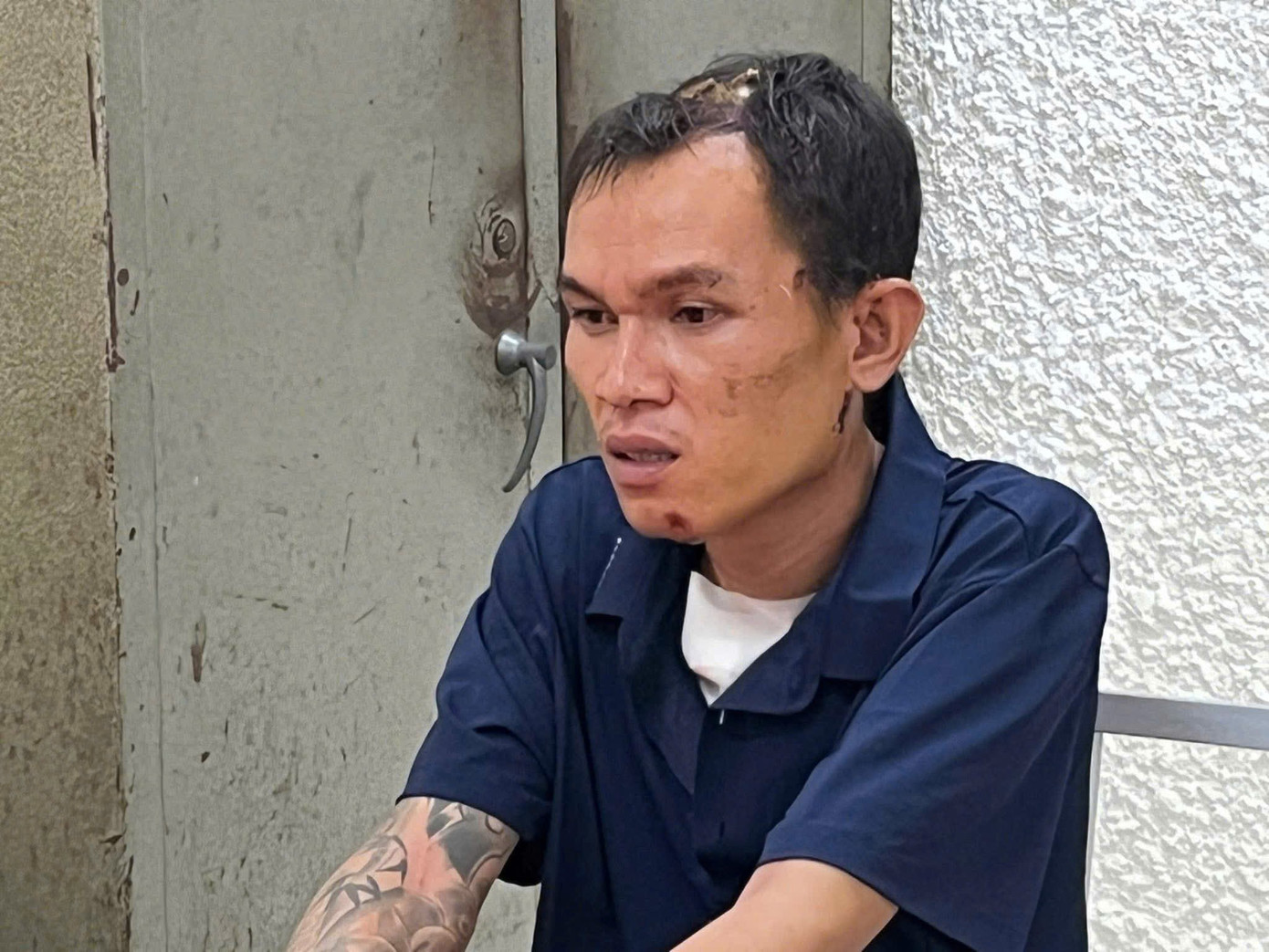 Lời khai của đối tượng sát hại trung tá công an đang làm nhiệm vụ- Ảnh 1.