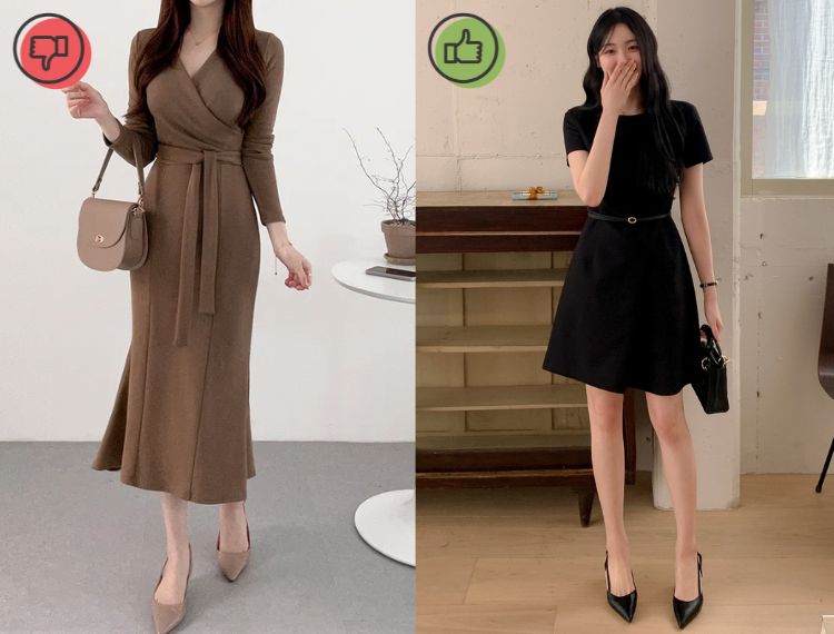 4 mẫu váy liền thân quen nhưng càng mặc càng khiến style của bạn già nua- Ảnh 4. 4 mẫu váy liền thân quen nhưng càng mặc càng khiến style của bạn già nua- Ảnh 4.