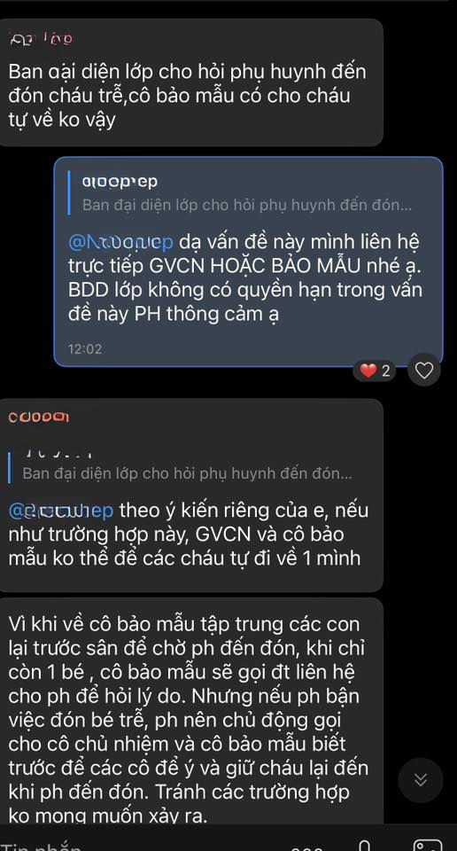 Tin nhắn chẳng kh&aacute;c g&igrave; &ldquo;truyện cười&rdquo; cuối năm trong nh&oacute;m phụ huynh TPHCM: Kh&ocirc;ng hiểu tư duy kiểu g&igrave;!- Ảnh 1.