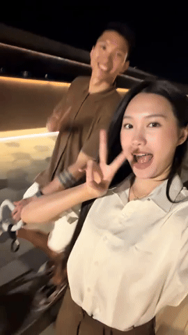 Kh&eacute;p lại 2025 đầy drama, Đo&agrave;n Văn Hậu - Do&atilde;n Hải My ch&agrave;o 2026 bằng khung h&igrave;nh cực ngọt, gấp 3 visual đỉnh ch&oacute;p!- Ảnh 4.