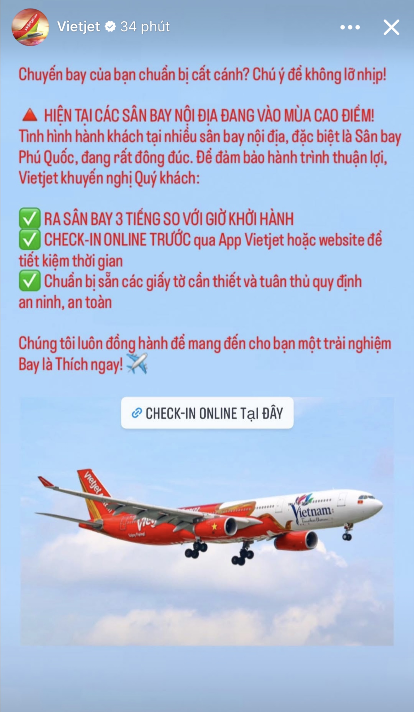 Cảnh b&aacute;o quan trọng từ Vietjet cho h&agrave;nh kh&aacute;ch bay trong dịp Tết Dương lịch- Ảnh 2.