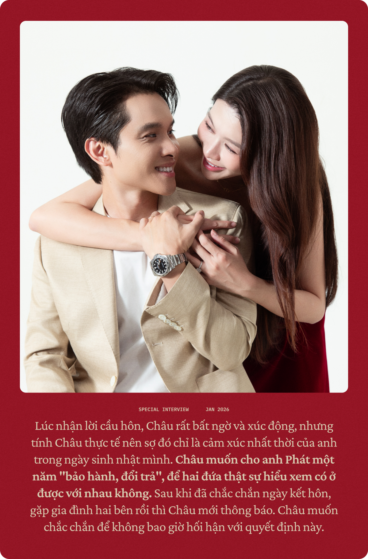 Đầu năm gặp vợ chồng Chế Nguyễn Quỳnh Ch&acirc;u: 