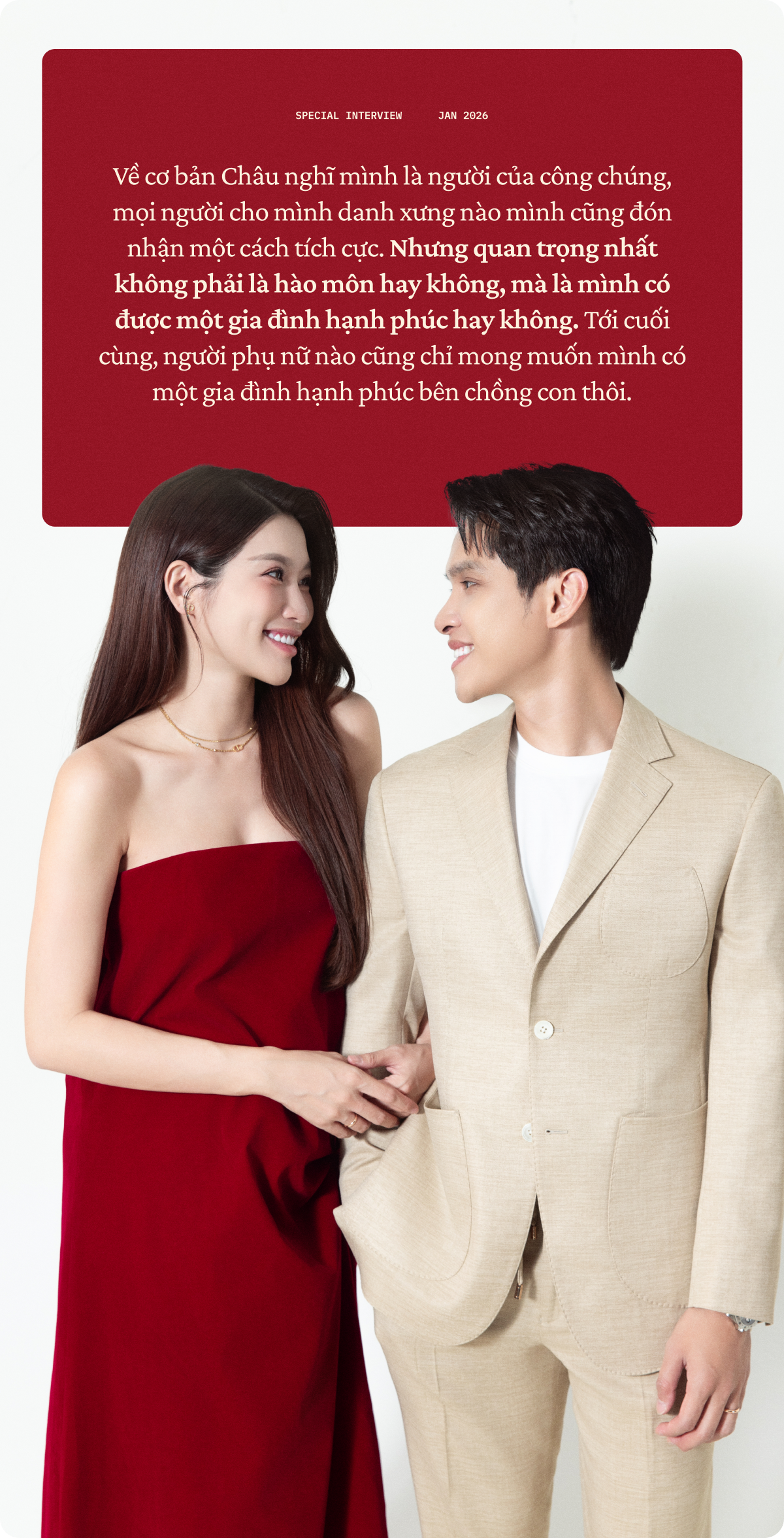 Đầu năm gặp vợ chồng Chế Nguyễn Quỳnh Ch&acirc;u: 