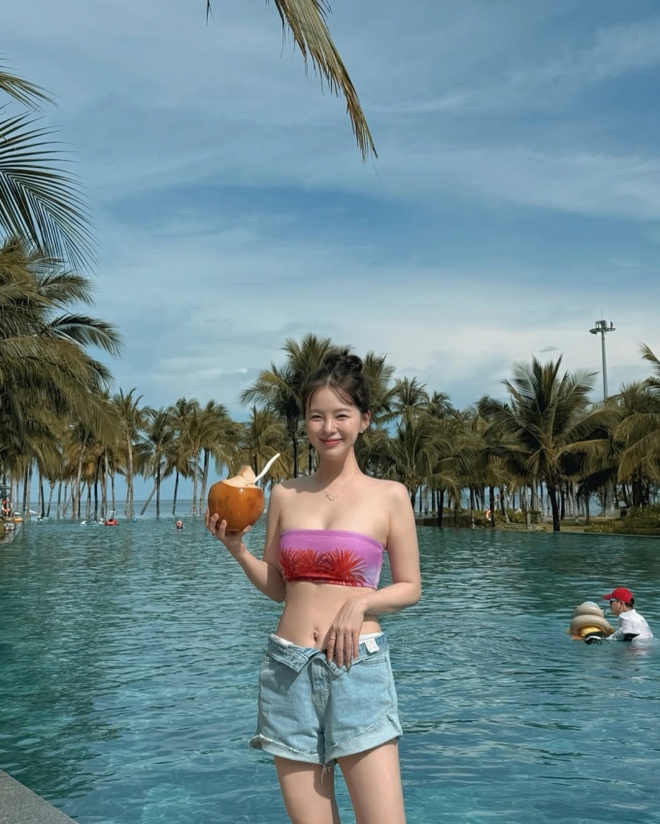 Thiên thần nội y Hàn Quốc giảm 15kg sau sinh, về dáng thon thả với hành trình ăn kiêng dễ thở- Ảnh 1.