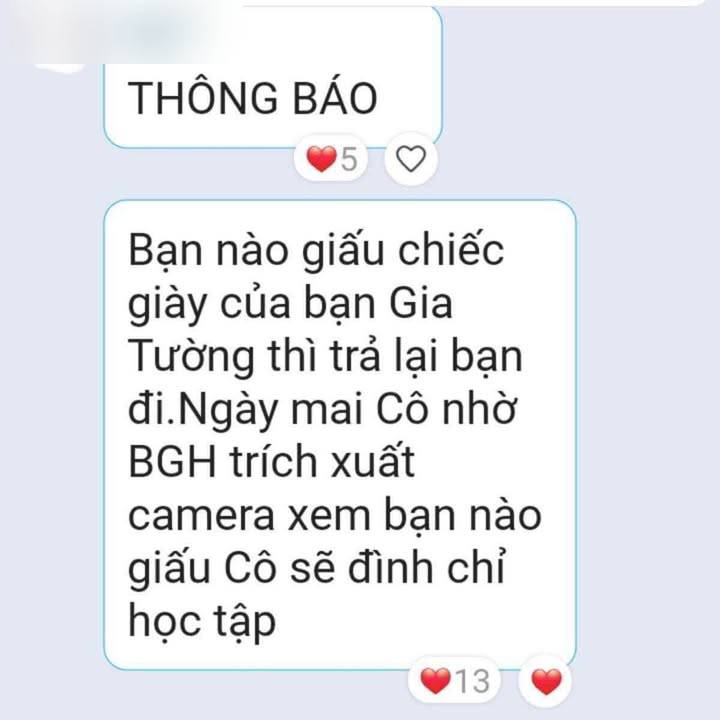 Cô giáo cảnh báo: Ai giấu giày bạn không trả sẽ bị hạ hạnh kiểm, trích xuất camera thấy thủ phạm mà câm nín - Phen này xử sao đây!- Ảnh 1.