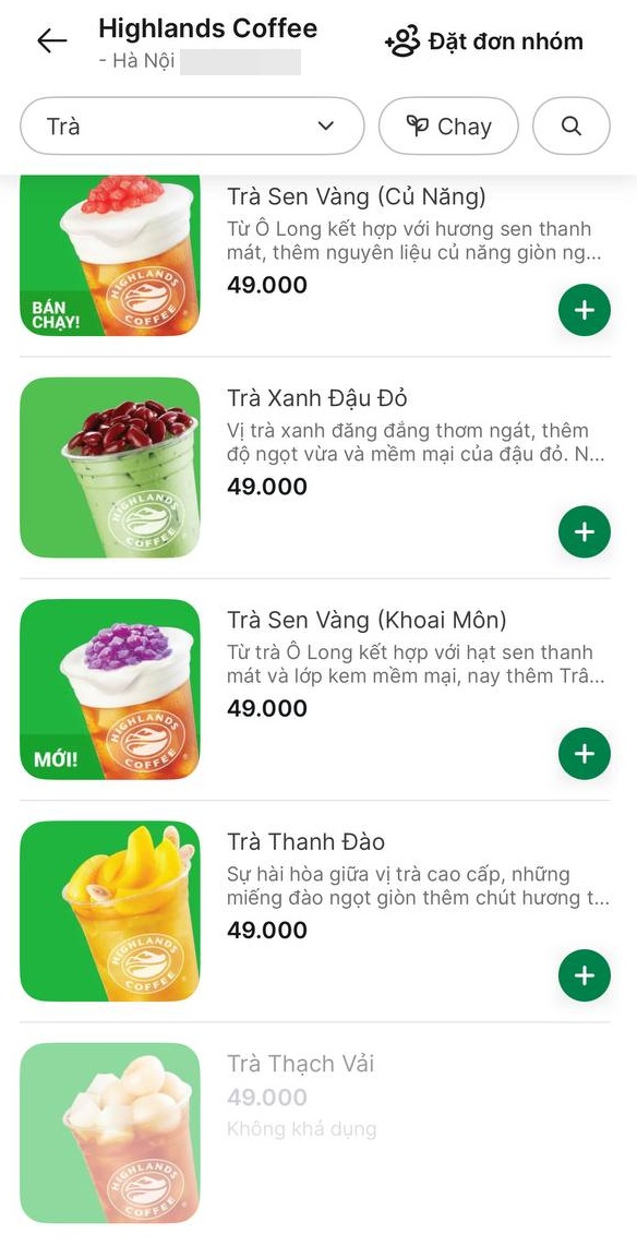 Highlands Coffee tạm ngừng b&aacute;n tr&agrave; sen v&agrave;ng v&agrave; tr&agrave; vải li&ecirc;n quan Đồ hộp Hạ Long?- Ảnh 4.