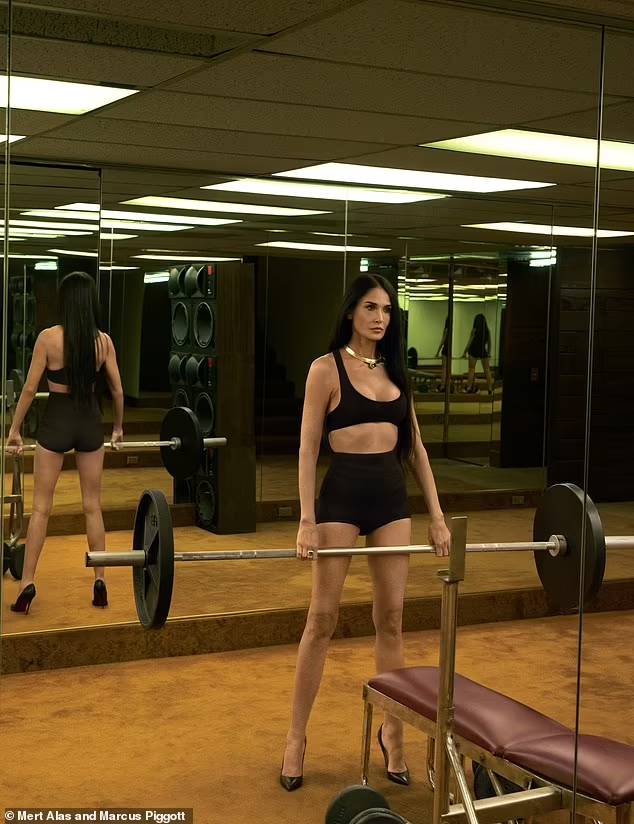 Demi Moore g&acirc;y 