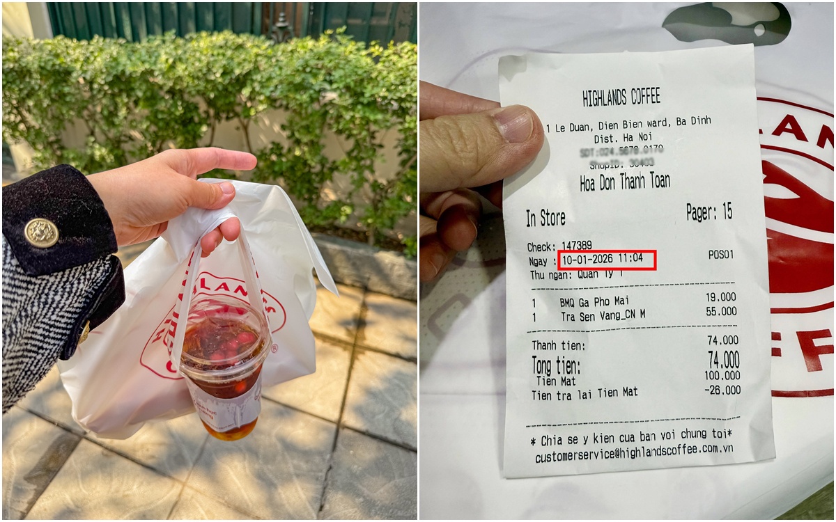 Highlands Coffee tạm ngừng b&aacute;n tr&agrave; sen v&agrave;ng v&agrave; tr&agrave; vải li&ecirc;n quan Đồ hộp Hạ Long?- Ảnh 2.