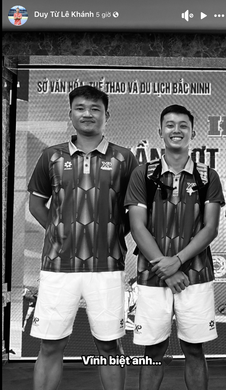 VĐV quần vợt - pickleball Lê Công Tiễn đột ngột qua đời, Lý Hoàng Nam cùng dàn sao thể thao bày tỏ tiếc thương- Ảnh 4. VĐV quần vợt - pickleball Lê Công Tiễn đột ngột qua đời, Lý Hoàng Nam cùng dàn sao thể thao bày tỏ tiếc thương- Ảnh 4.