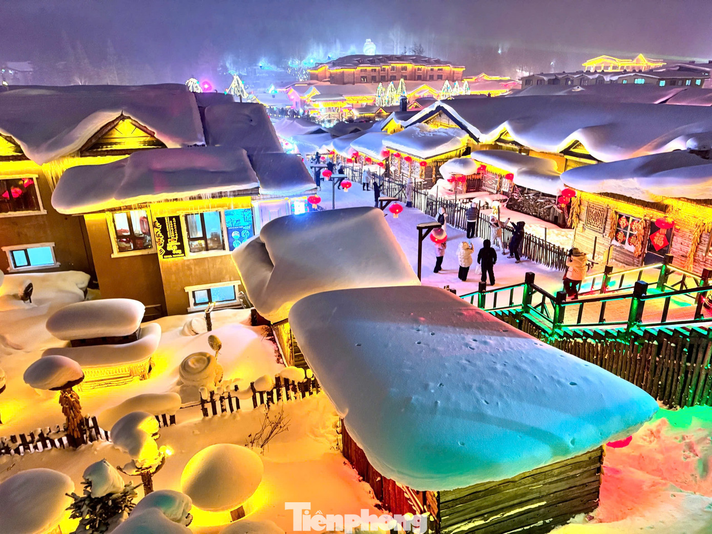 Vỡ &ograve;a cảnh si&ecirc;u thực ng&ocirc;i l&agrave;ng ở Hắc Long Giang, kh&aacute;ch đến chỉ biết trầm trồ- Ảnh 8.