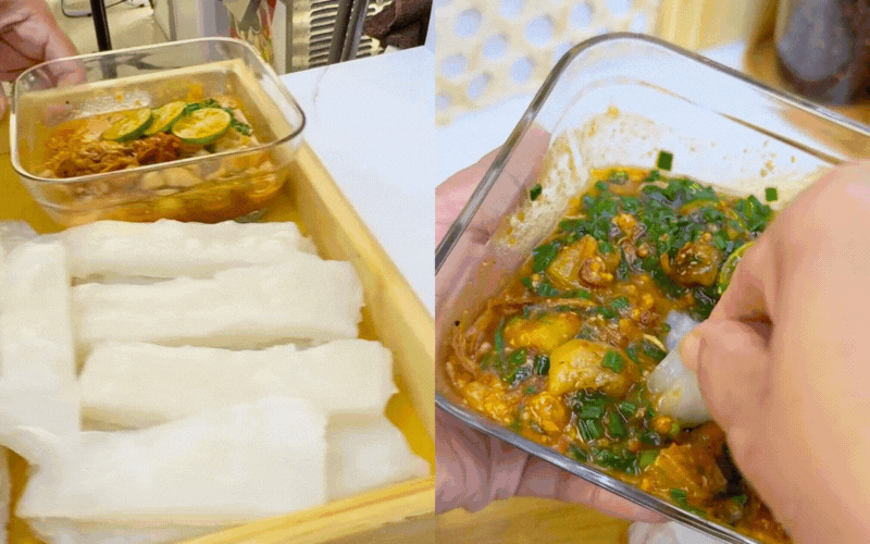 B&aacute;nh tr&aacute;ng "tới c&ocirc;ng chuyện" với trend nh&uacute;ng nước lạ đời: M&oacute;n ăn tưởng v&ocirc; l&yacute; m&agrave; lại "cuốn" hết &yacute;, bảo sao hội chị em đứng ngồi kh&ocirc;ng y&ecirc;n- Ảnh 13.