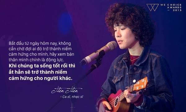 “Tôi là người Việt Nam, sẽ sống chết với nước Việt Nam” - Những câu nói truyền cảm hứng, xúc động qua từng năm trong Gala WeChoice- Ảnh 1.