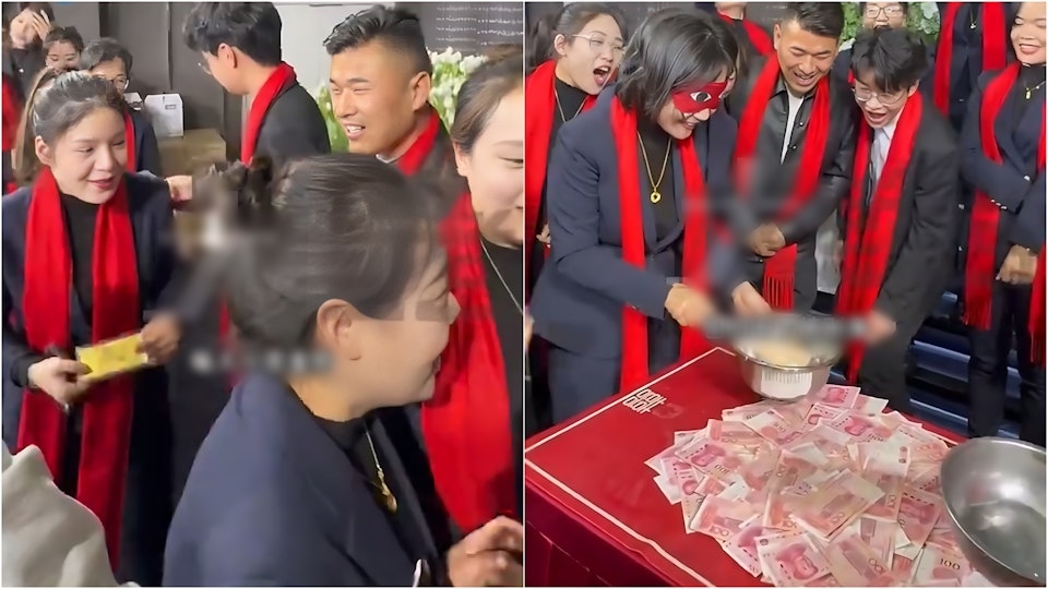 Sếp tặng mỗi nh&acirc;n vi&ecirc;n nhận 1 gam v&agrave;ng, ai sinh con thứ 2 thưởng 75 triệu: Tiệc tất ni&ecirc;n hot nhất l&uacute;c n&agrave;y- Ảnh 1.