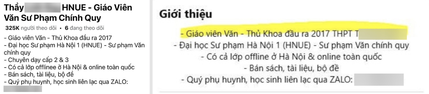 X&ocirc;n xao thầy gi&aacute;o dạy Văn online nổi tiếng bị tố nhập nhằng danh xưng thủ khoa, bị sinh vi&ecirc;n c&ugrave;ng kho&aacute; check VAR: Người trong cuộc l&ecirc;n tiếng- Ảnh 2.