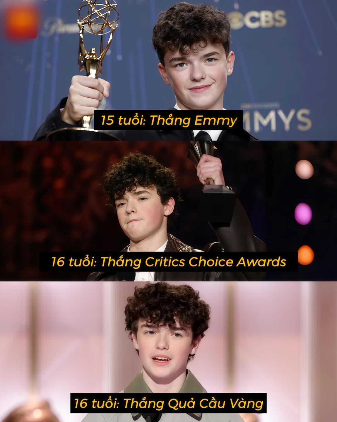 Sốc nhất Quả Cầu V&agrave;ng 2026: Mỹ nam 16 tuổi lập kỷ lục 82 năm mới c&oacute; 1 lần, thế giới kh&ocirc;ng ai l&agrave;m lại- Ảnh 2.