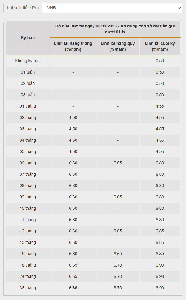 Th&ecirc;m ng&acirc;n h&agrave;ng tăng l&atilde;i suất tiết kiệm l&ecirc;n tr&ecirc;n 7% cho tiền gửi th&ocirc;ng thường- Ảnh 1.