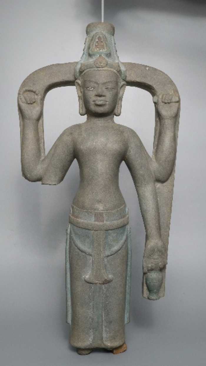 B&iacute; mật sau nụ cười bất tử của Phật B&agrave; Chăm Pa 1.300 tuổi- Ảnh 1.