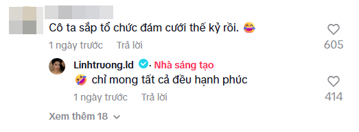 Linh Trương l&ecirc;n thẳng hot search sau lời ch&uacute;c ph&uacute;c lạ d&agrave;nh cho "đ&aacute;m cưới thế kỷ" sắp diễn ra- Ảnh 4.