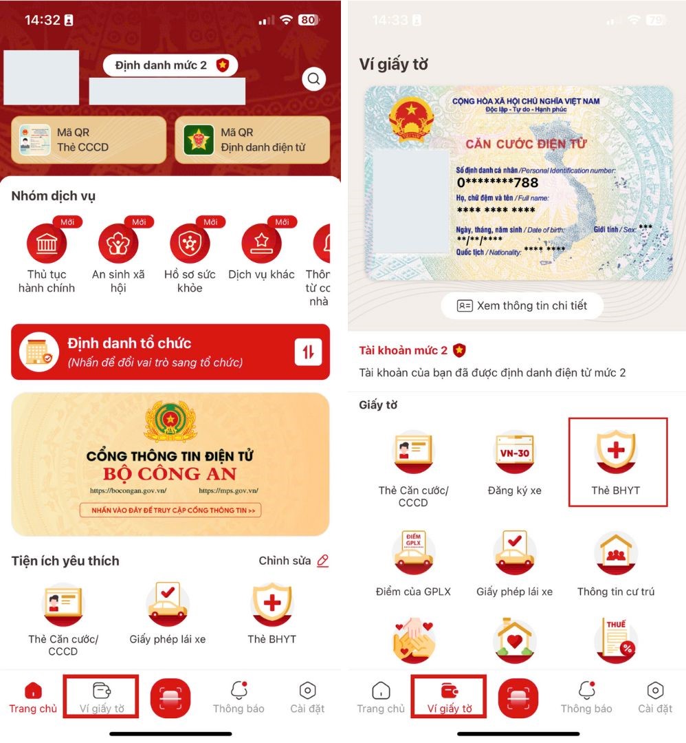 Th&ocirc;ng tin Bảo hiểm y tế tr&ecirc;n ứng dụng VNeID hiển thị sai, người d&ugrave;ng chỉnh sửa thế n&agrave;o?- Ảnh 2.