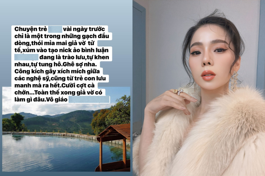 Lệ Quy&ecirc;n xin lỗi- Ảnh 1.