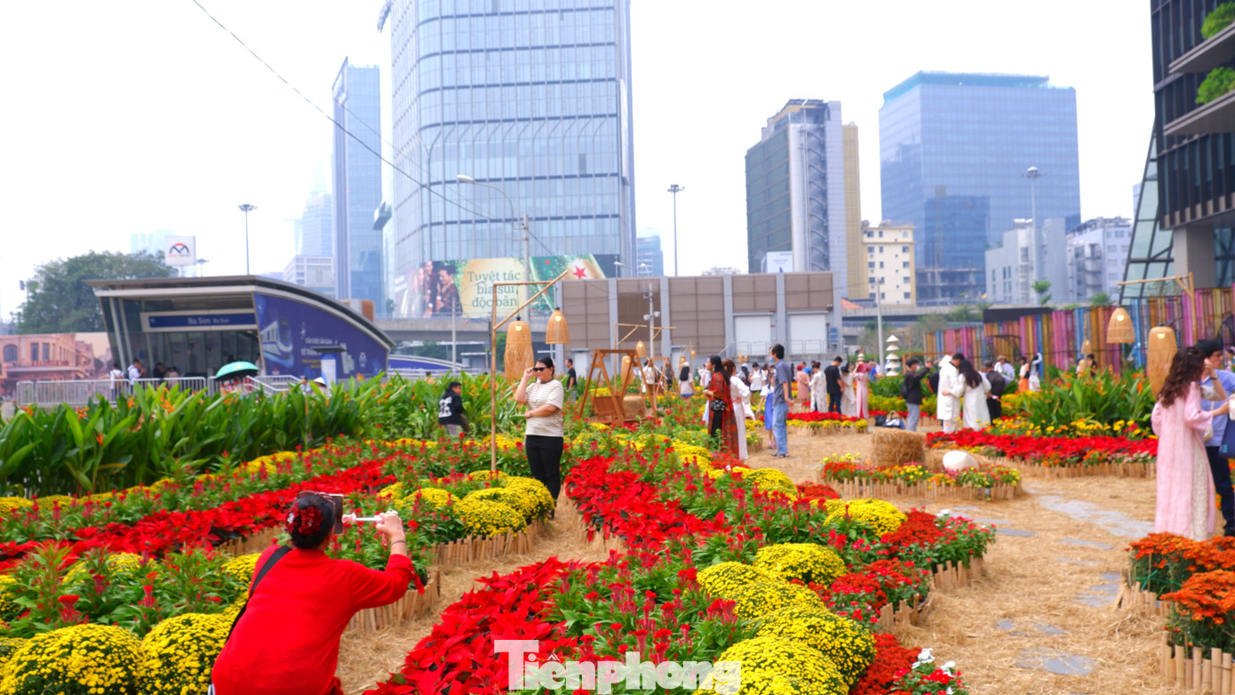 Phố phường TPHCM rộn r&agrave;ng sắc xu&acirc;n từ rất sớm- Ảnh 12.