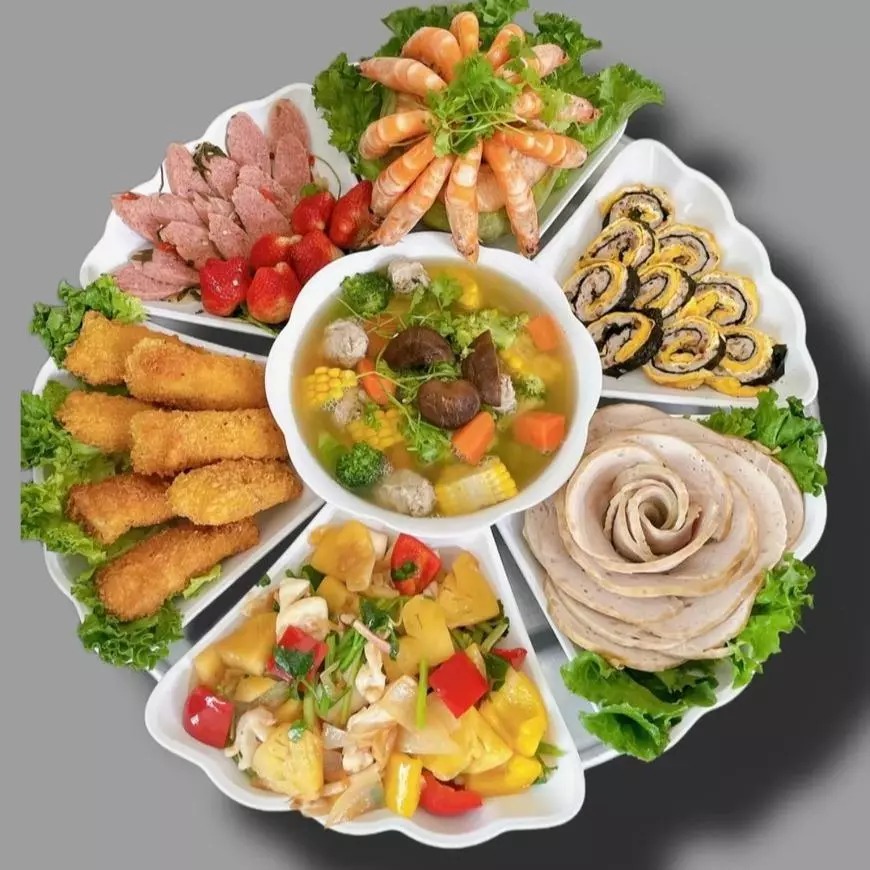 Đ&iacute;nh ch&iacute;nh về m&acirc;m cỗ Tết 500k Aeon Mall- Ảnh 5.