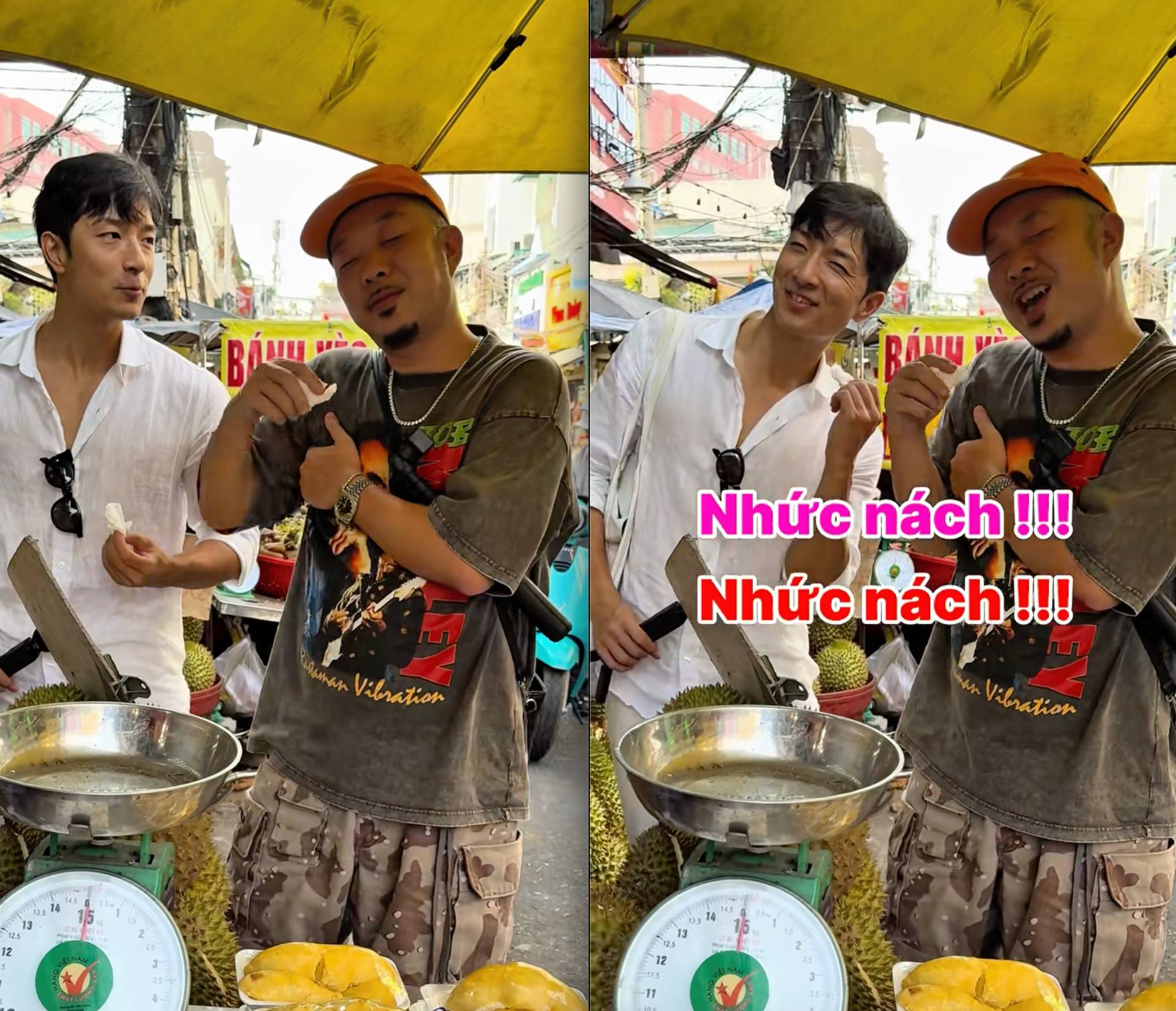 Ăn thử sầu ri&ecirc;ng Việt Nam, kh&aacute;ch Nhật l&agrave;m ngay động t&aacute;c khiến d&acirc;n mạng đ&ograve;i giữ lại, kh&ocirc;ng cho về nước- Ảnh 2.