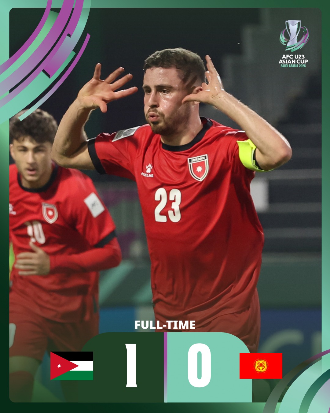 G&oacute;c dễ thương: U23 Jordan nhảy m&uacute;a ở sảnh kh&aacute;ch sạn khi gặp U23 Việt Nam, ăn mừng 2 đội c&ugrave;ng v&agrave;o tứ kết- Ảnh 5.