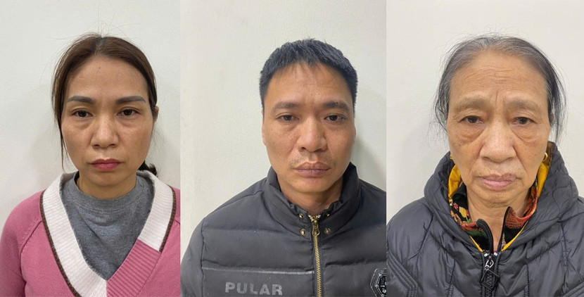 Đồng loạt kh&aacute;m x&eacute;t tại Th&aacute;i Nguy&ecirc;n v&agrave; Bắc Ninh, bắt khẩn cấp Nguyễn Thị Nguyệt SN 1984 v&agrave; 2 người kh&aacute;c- Ảnh 1.