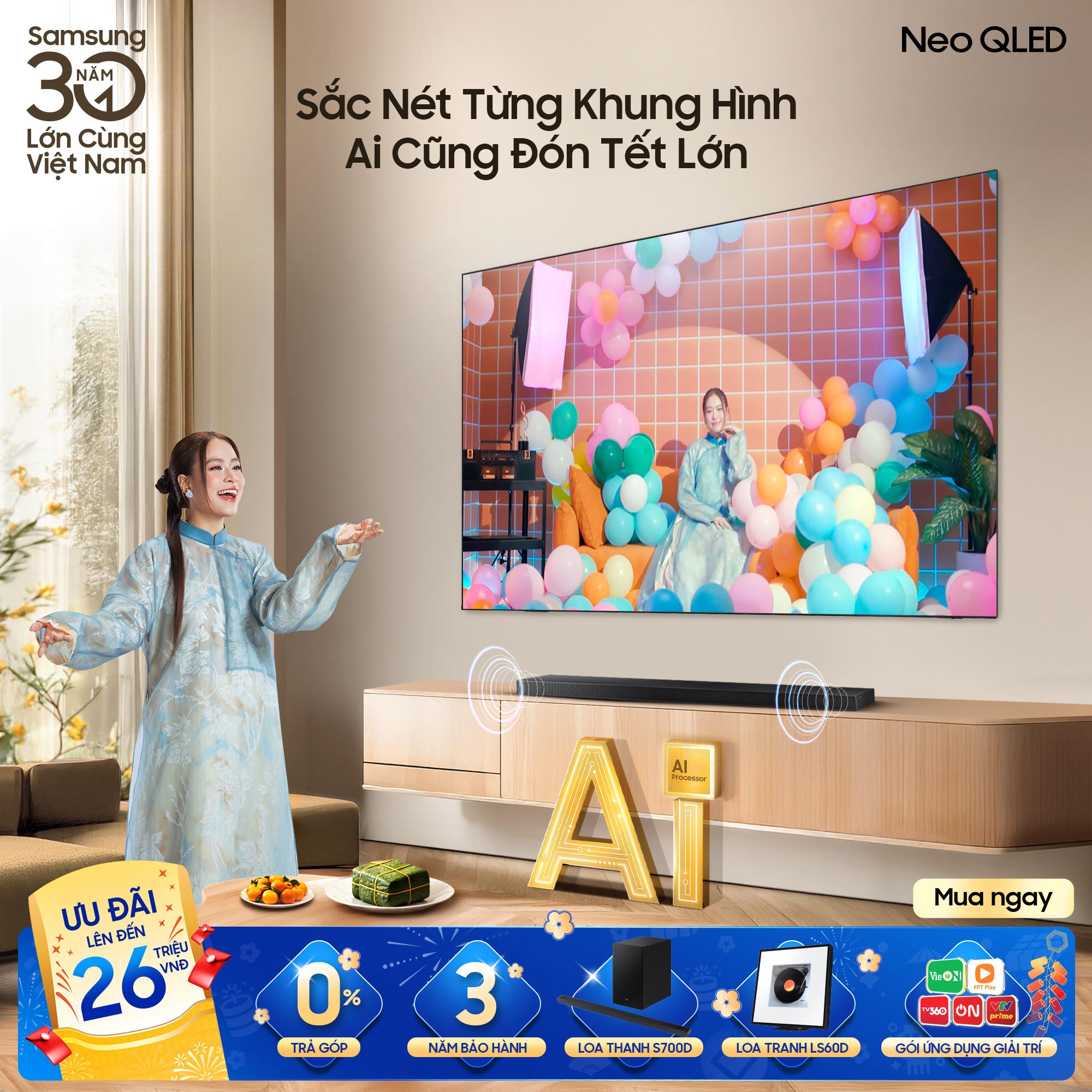 Tết lớn sum vầy, tận hưởng từng khoảnh khắc đỉnh cao c&ugrave;ng Samsung AI TV- Ảnh 2.