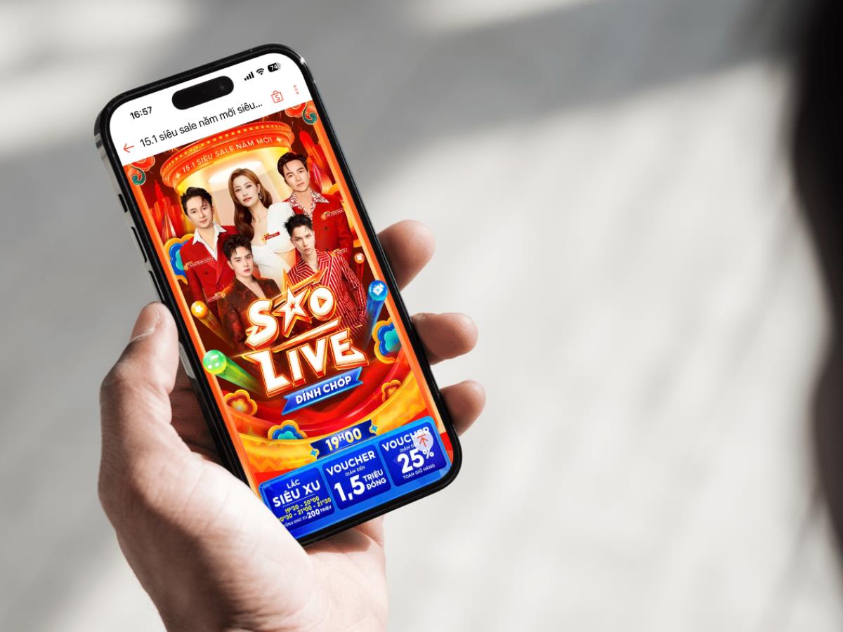 Đ&oacute;n 2026, Shopee &ldquo;chịu chơi&rdquo; với bao l&igrave; x&igrave; khổng lồ phủ s&oacute;ng khắp phố- Ảnh 3.