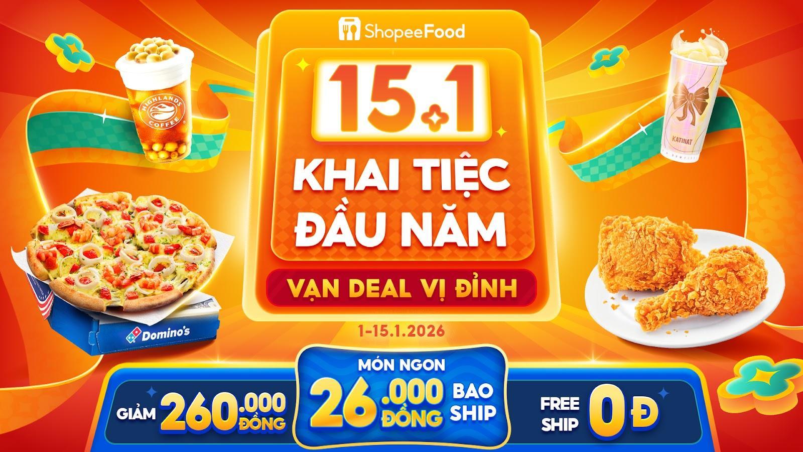 &ldquo;T&iacute;n hiệu&rdquo; từ ShopeeFood để bạn khai tiệc đầu năm c&ugrave;ng &ldquo;chiến hữu&rdquo; văn ph&ograve;ng- Ảnh 3.