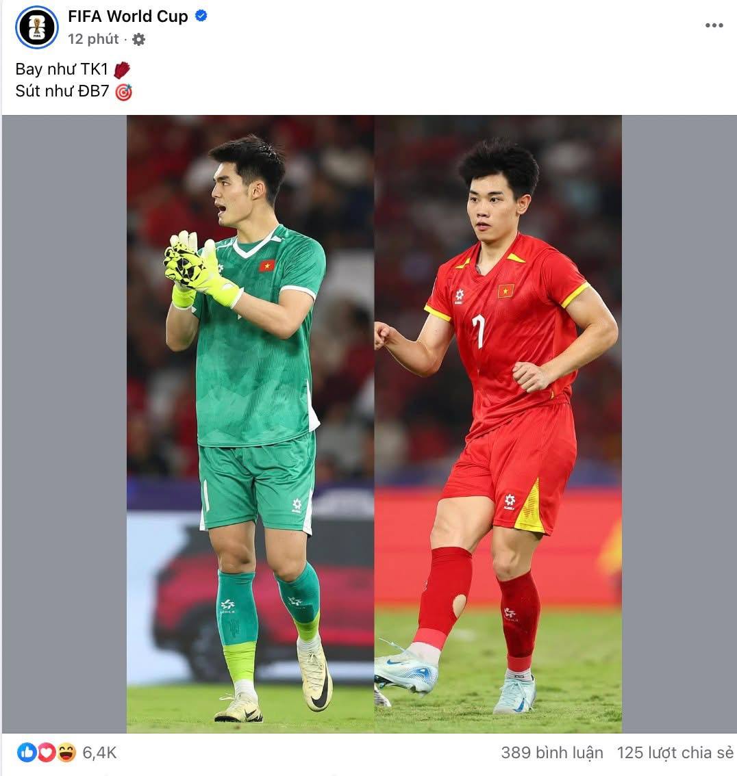 Từ trang chủ FIFA đến cả MXH khắp ch&acirc;u &Aacute; đều ngập tr&agrave;n h&igrave;nh ảnh đội tuyển Việt Nam- Ảnh 1.