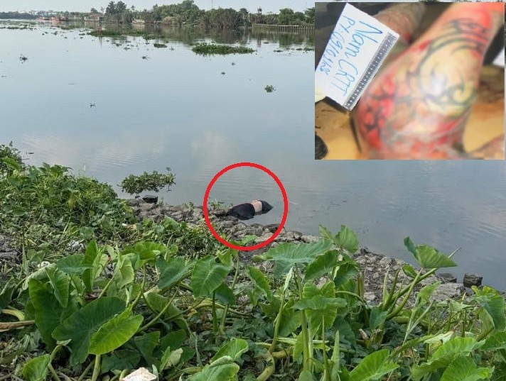 Ph&aacute;t hiện thi thể người đ&agrave;n &ocirc;ng xăm trổ tr&ocirc;i tr&ecirc;n s&ocirc;ng S&agrave;i G&ograve;n- Ảnh 1.