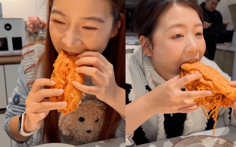 X&uacute;c x&iacute;ch chi&ecirc;n xưa rồi, giới trẻ đang "ph&aacute;t cuồng" với m&oacute;n burger x&uacute;c x&iacute;ch ng&agrave;n lớp vừa lạ vừa quen n&agrave;y- Ảnh 1.