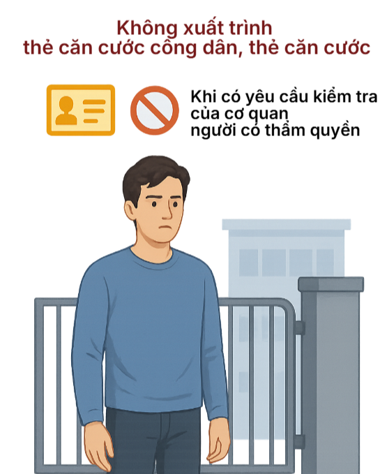 Người sử dụng thẻ căn cước có thể bị phạt 1 triệu đồng với 4 hành vi sau- Ảnh 1.