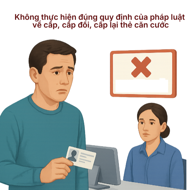 Người sử dụng thẻ căn cước có thể bị phạt 1 triệu đồng với 4 hành vi sau- Ảnh 2.