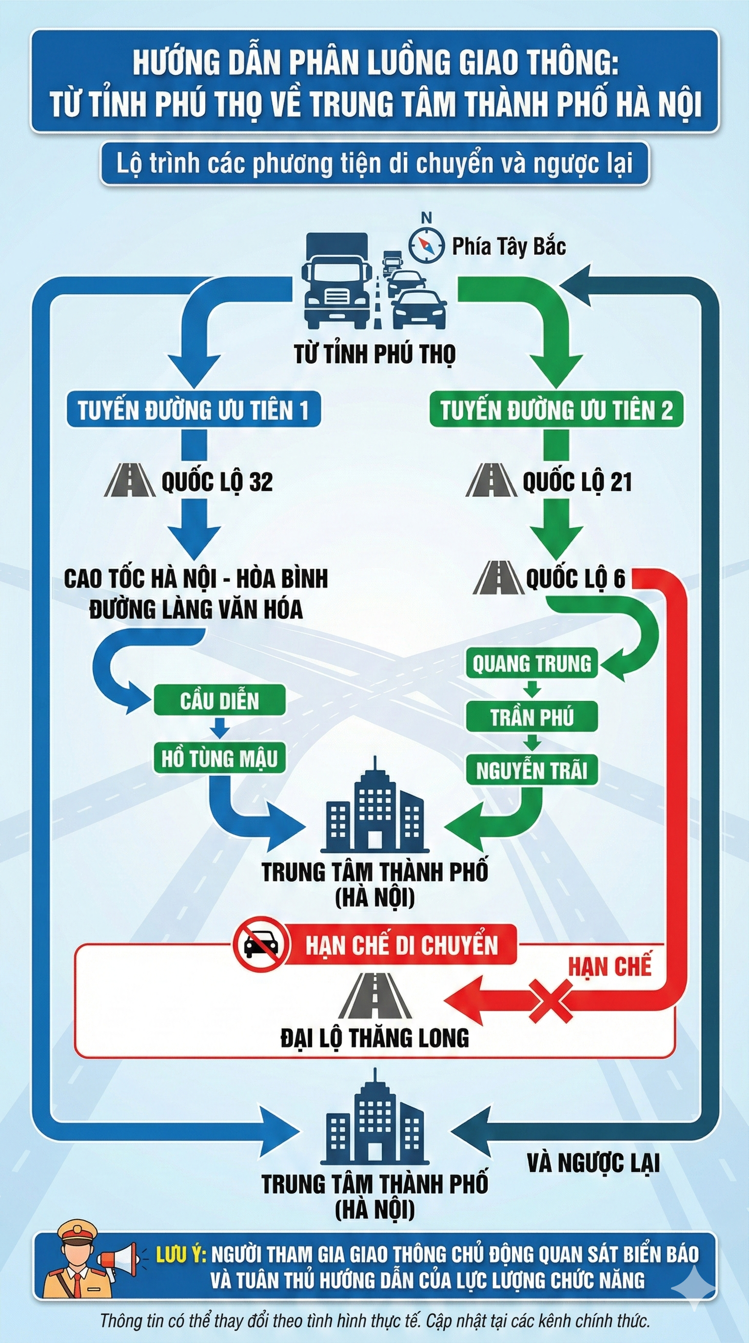 Chi tiết lịch cấm đường mới nhất ở H&agrave; Nội, tất cả người tham gia giao th&ocirc;ng cần biết- Ảnh 6.