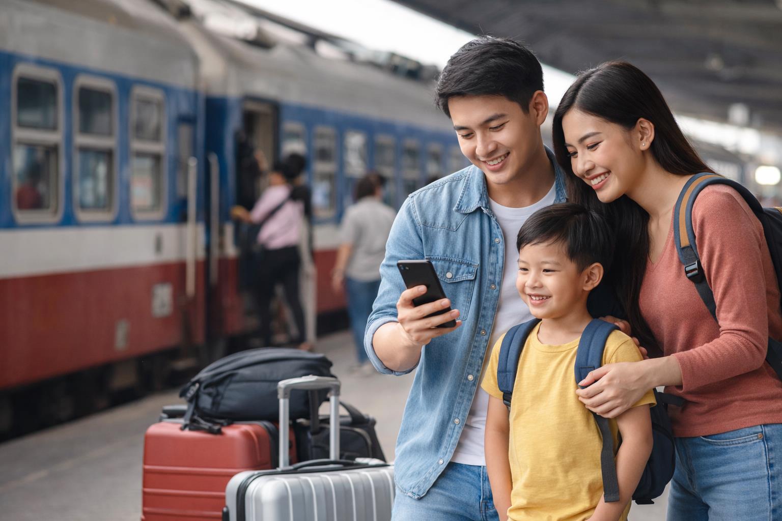 Người dùng VCB Digibank hưởng lợi lớn với loạt ưu đãi khi đặt vé tàu, xe và máy bay dịp Tết- Ảnh 1. Người dùng VCB Digibank hưởng lợi lớn với loạt ưu đãi khi đặt vé tàu, xe và máy bay dịp Tết- Ảnh 1.