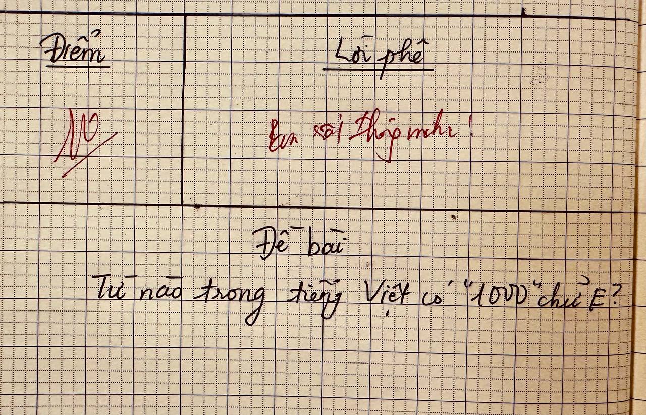 Từ tiếng Việt n&agrave;o c&oacute; 1000 chữ E - 99,9% người kh&ocirc;ng trả lời đ&uacute;ng!- Ảnh 1.
