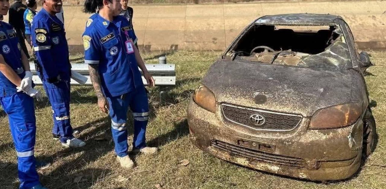 Ph&aacute;t hiện 1 chiếc &ocirc; t&ocirc; dưới k&ecirc;nh c&ugrave;ng bộ h&agrave;i cốt b&ecirc;n trong, nghi của người đ&agrave;n &ocirc;ng mất t&iacute;ch từ năm 2023- Ảnh 3.