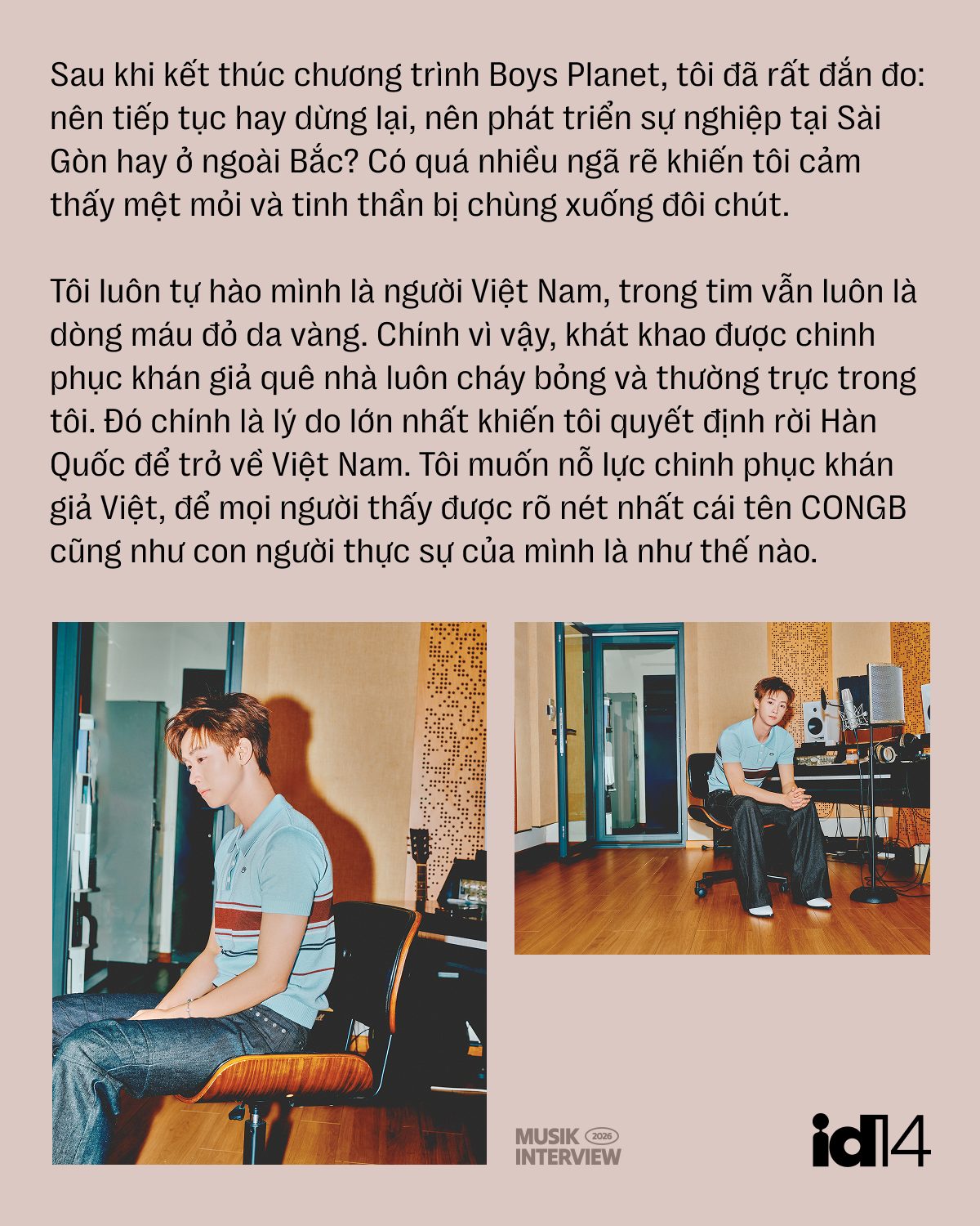 CONGB: "Trong mọi hành động hay giao tiếp với công chúng, tôi luôn đặt fan lên hàng đầu"- Ảnh 14. CONGB: "Trong mọi hành động hay giao tiếp với công chúng, tôi luôn đặt fan lên hàng đầu"- Ảnh 14.