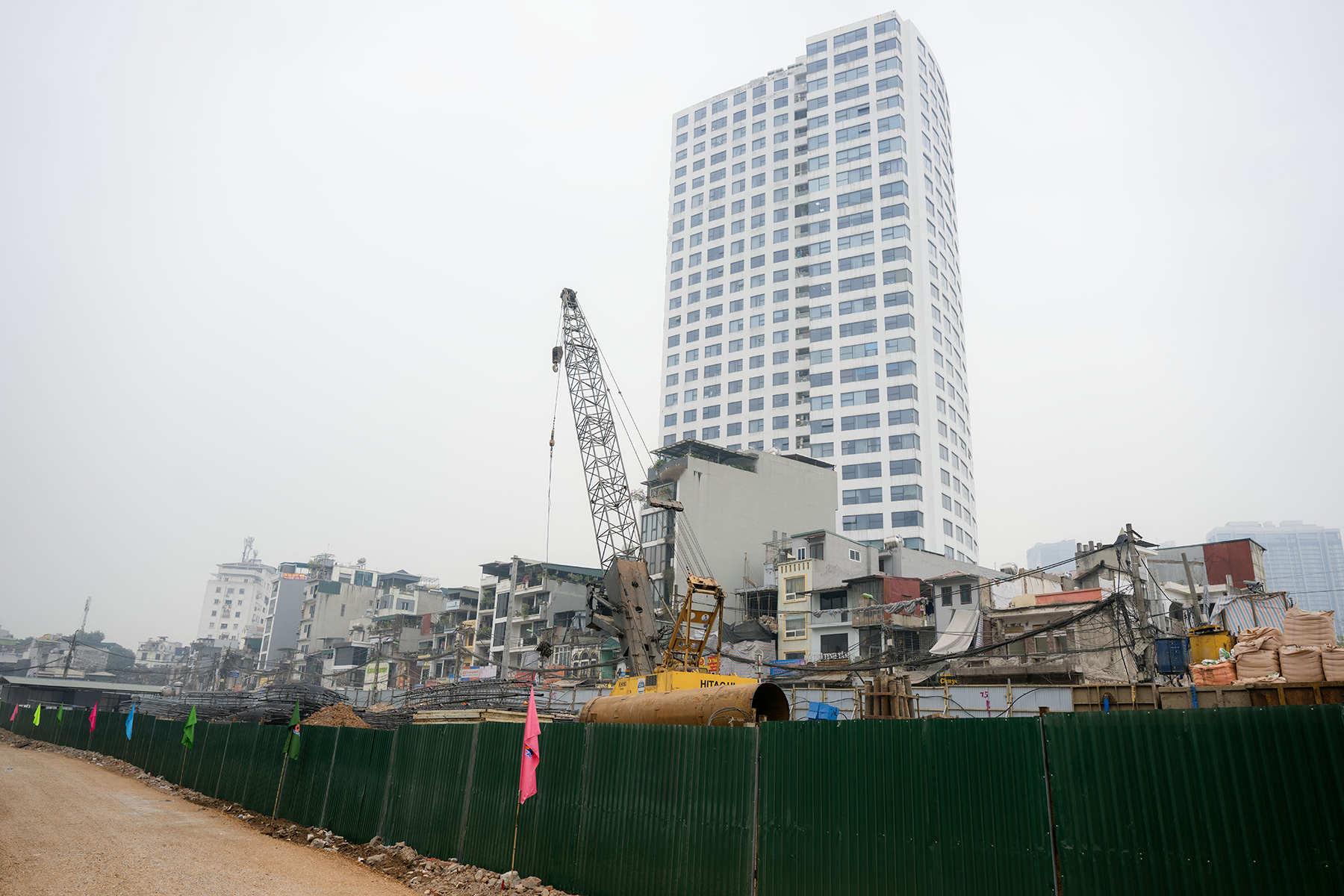 Ảnh, clip: To&agrave;n cảnh tuyến V&agrave;nh đai 1 đoạn Ho&agrave;ng Cầu - Voi Phục sau ng&agrave;y th&ocirc;ng xe kỹ thuật- Ảnh 7.