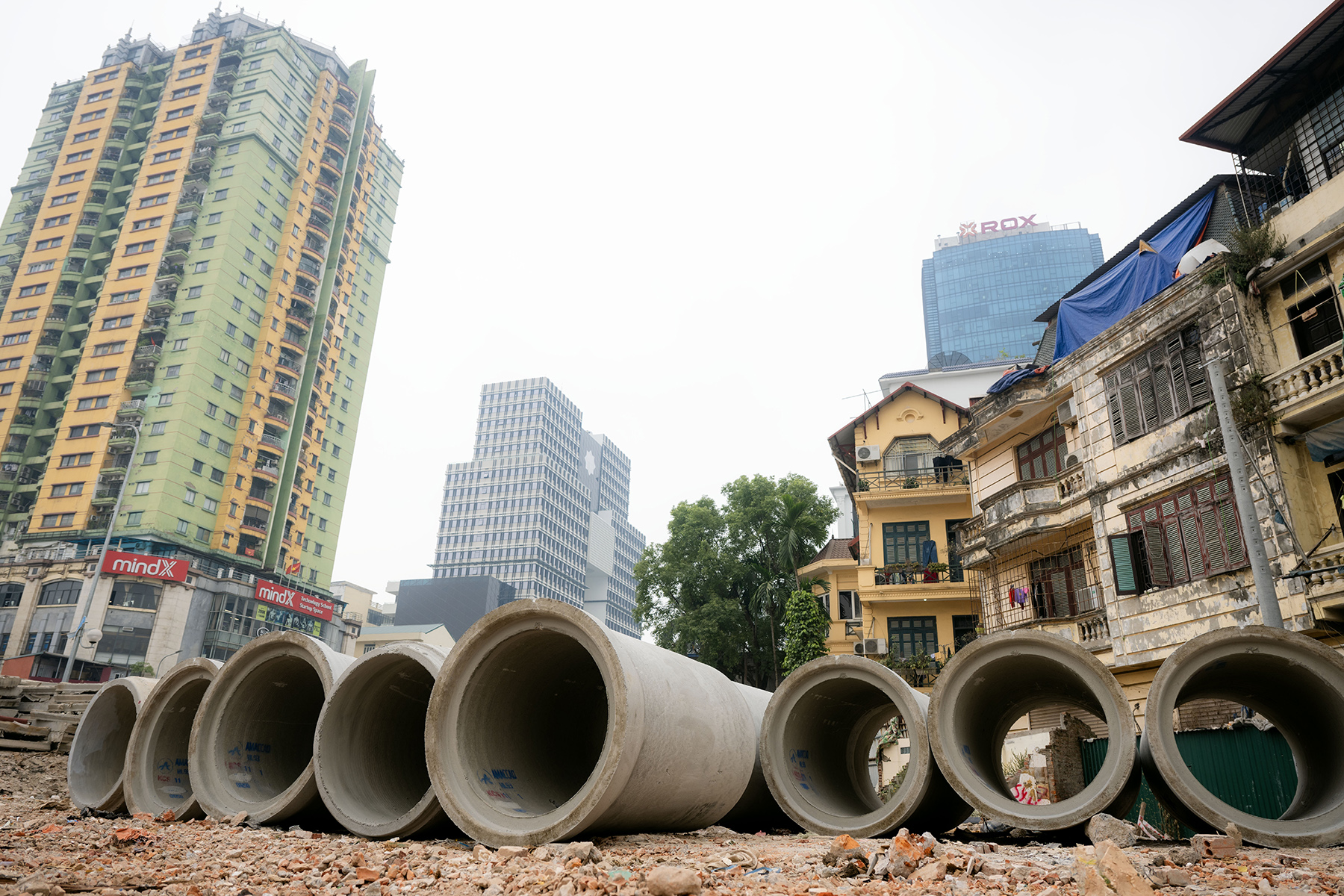 Ảnh, clip: To&agrave;n cảnh tuyến V&agrave;nh đai 1 đoạn Ho&agrave;ng Cầu - Voi Phục sau ng&agrave;y th&ocirc;ng xe kỹ thuật- Ảnh 9.