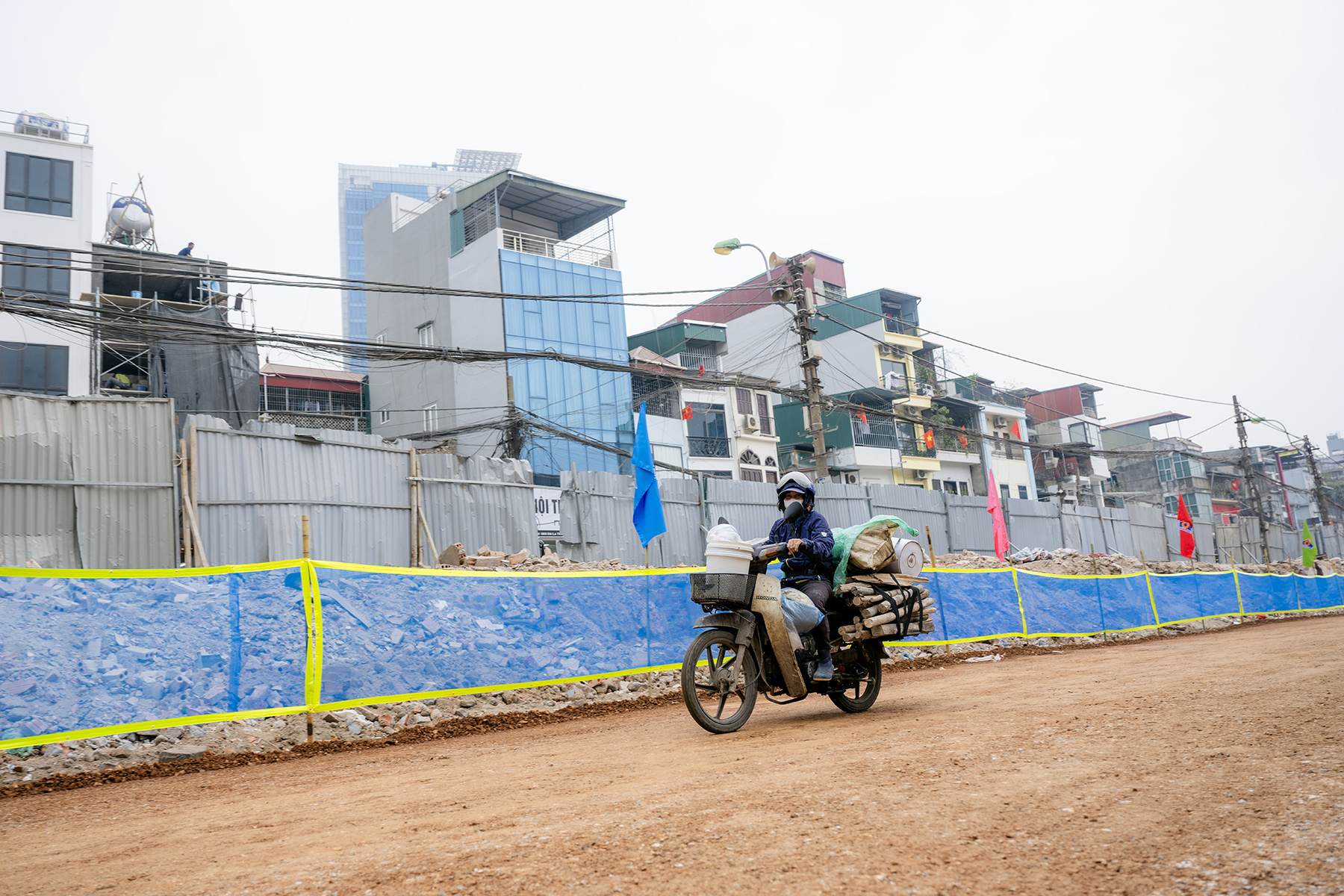 Ảnh, clip: To&agrave;n cảnh tuyến V&agrave;nh đai 1 đoạn Ho&agrave;ng Cầu - Voi Phục sau ng&agrave;y th&ocirc;ng xe kỹ thuật- Ảnh 14.