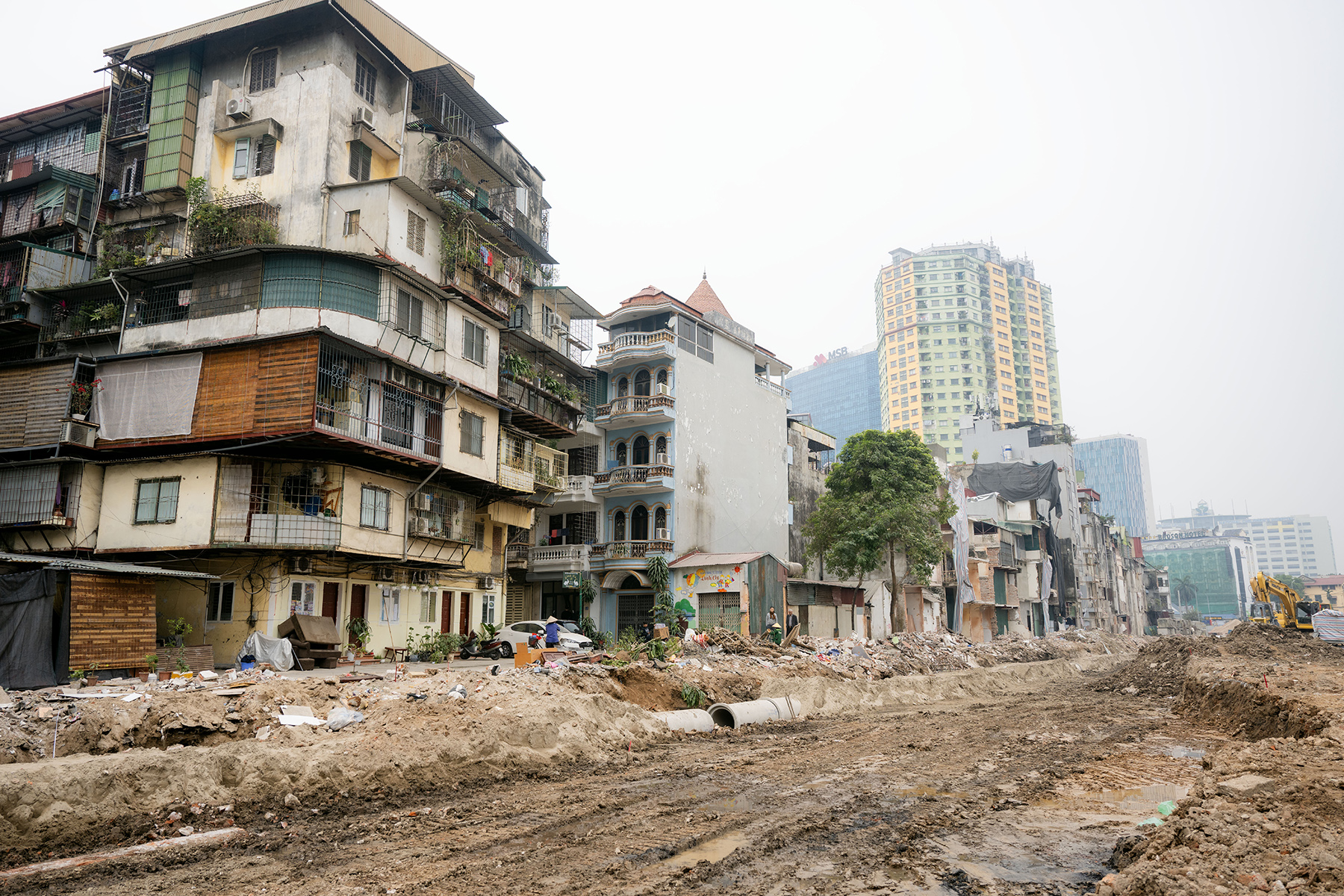 Ảnh, clip: To&agrave;n cảnh tuyến V&agrave;nh đai 1 đoạn Ho&agrave;ng Cầu - Voi Phục sau ng&agrave;y th&ocirc;ng xe kỹ thuật- Ảnh 10.